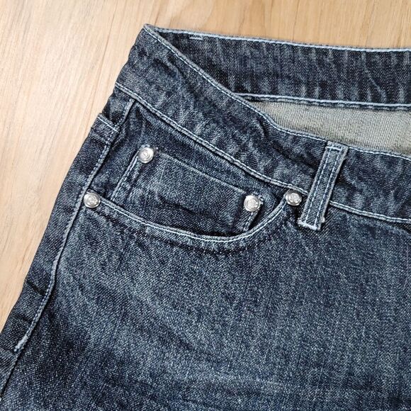 ☔️💜Decoded Blue Jeans w/Rhinestone & Embroidered Back Pockets Size 7/29 - Picture 6 of 12